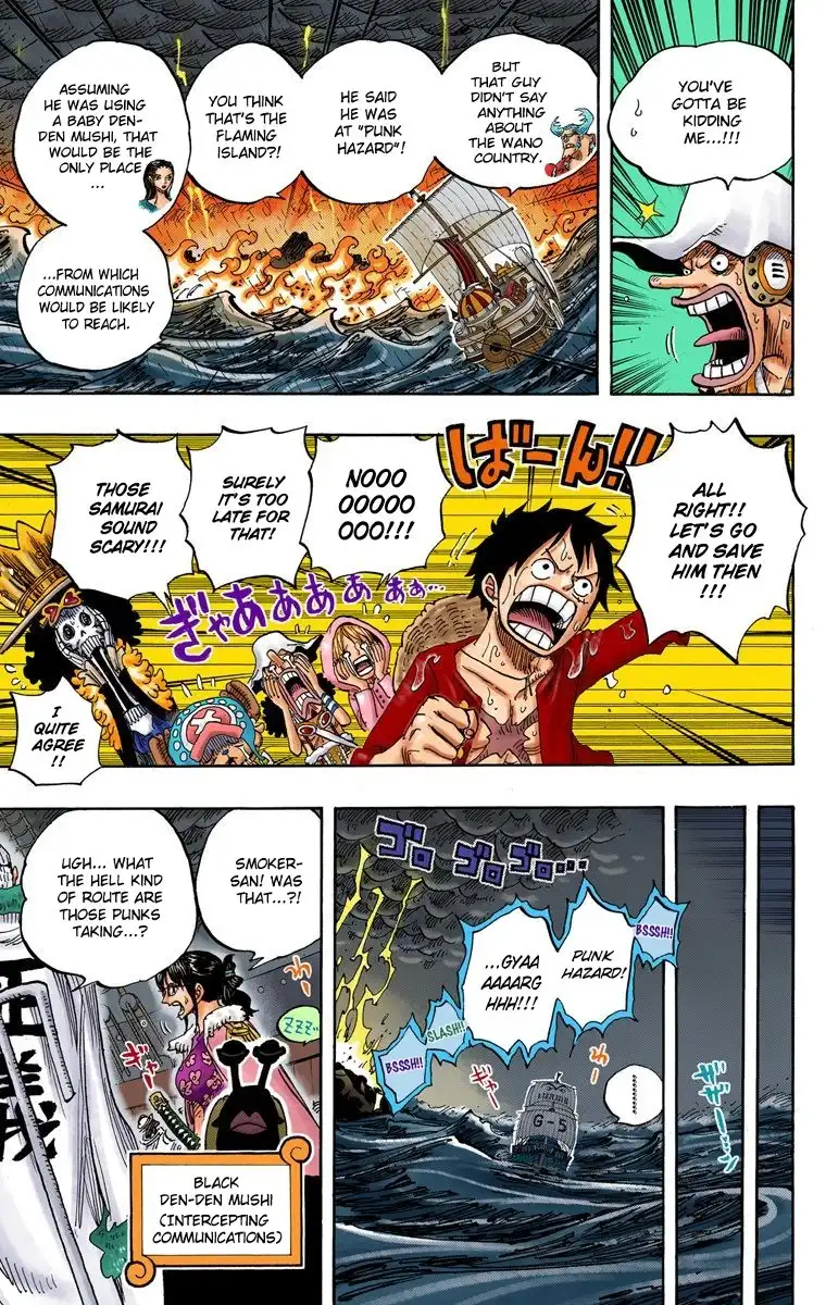 One Piece - Digital Colored Comics Chapter 655 8